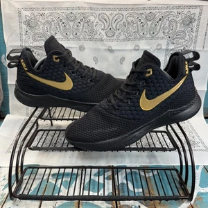 Nike LeBron Witness 3 Negro Dorado Zapatos de Baloncesto Zapatos Atléticos Hombres Talla 7 - Imagen 1 de 10