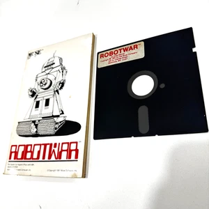 Robot War by Muse for Apple II+ 1981  Very Rare Game NM Condition - Picture 1 of 2