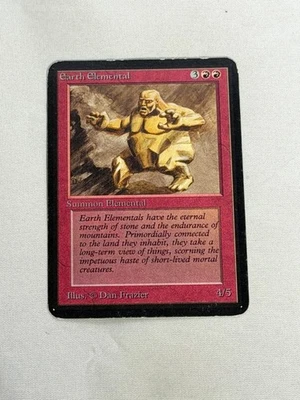 MTG Earth Elemental Alpha Magic the Gathering - Image 1 of 2