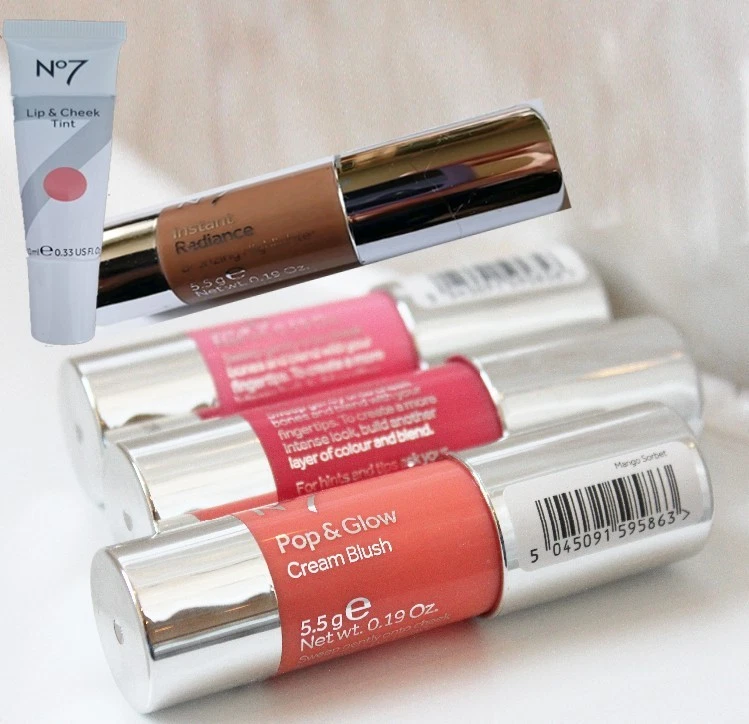 No7 Pop & Glow Cream Stick, Duo, Blush, Highlighter, Bronzer or Lip Cheek Tint - Image 1 of 1