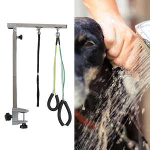 Dog Grooming Table Arm Height Adjustable 35in Foldable Dog Grooming Arm With^ - Picture 1 of 12