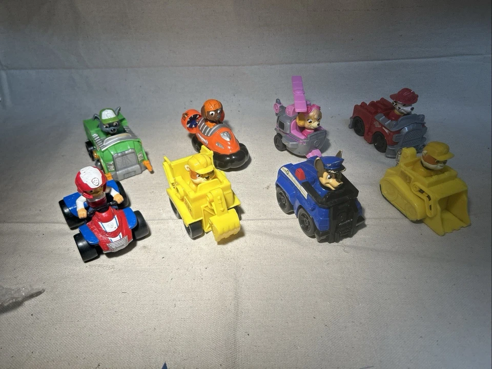 Lote de 7 corredores de Paw Patrol Foto 1 de 1