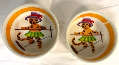 Чаша для корма и воды для котят кошек сделано в Италии керамика ар-деко - Изображение 1 из 4