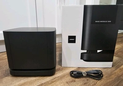 Subwoofer inalámbrico Bose Bass Module 500 - negro modelo 425843 Foto 1 de 4