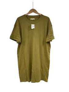 Madewell 100% Baumwolle Braun Grün Kurzarm T-Shirt Kleid Damen XL Neu - Bild 1 von 6