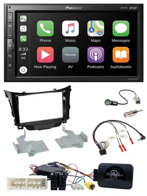 Pioneer USB Lenkrad DAB 2DIN Bluetooth Autoradio für Hyundai I30 ab 2017 - Bild 1 von 4