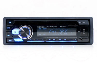 Autoradio Stereo DVD VCD CD MP3 Bluetooth USB Frontalino Estraibile 4x25W - Immagine 1 di 4