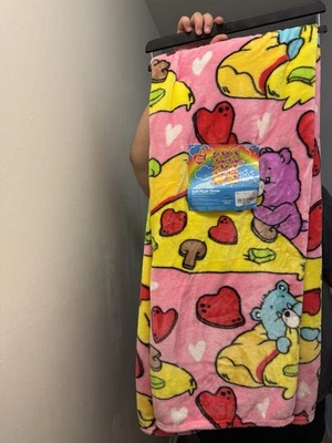 Одеяло/покрывало Care Bears для пиццы вечеринки (Burlington) - Изображение 1 из 2