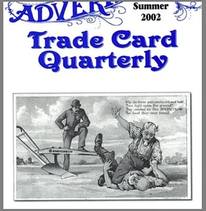 2002 Summer 2002 ATCQ "Advertising Trade Card Quarterly" TCCA Journal MAGAZINE - Picture 1 of 2
