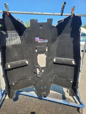 1990-1997 MAZDA MIATA FLOOR CARPET, BLACK, OEM - Image 1 of 4