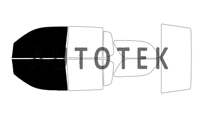 PreCut Film Front Two Door Windows Any Tint Shade For GMC Envoy XUV 2004-2006 - Image 1 of 4