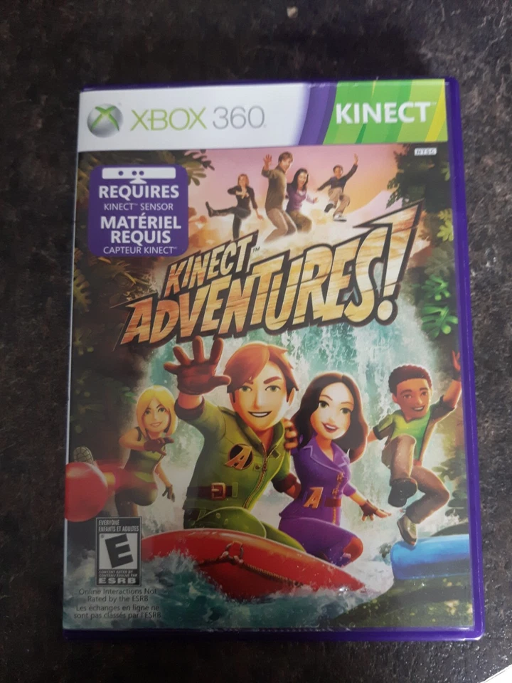 Kinect Adventures 2010 Xbox 360 Kinect Game COMPLETE Good Condition - Image 1 of 2