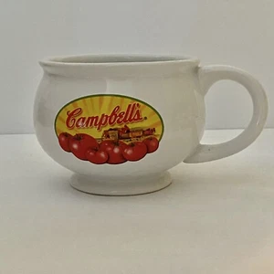 Campbells Soup Large Mug 2005 Houston Harvest Tomato Cup Advertisement Ceramic - Picture 1 of 5