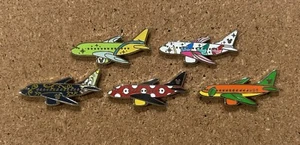 2020 Disney’s Character Planes Hidden Disney Pin Set ~ Full set of 5! - Bild 1 von 2