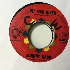 JOHNNY NASH - OL MAN RIVER - WARNER BROS 5301. VG+ - Picture 1 of 2