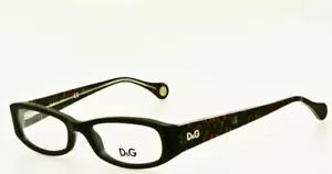 Marco de gafas de plástico Dolce & Gabbana DD 1228 NEGRO 1977 50-16-135 ESTRECHO RX - Imagen 1 de 3