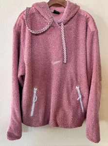 Nike Cozy Sherpa Basketball Hoodie Size L  CJ 7583 606 2007 - Picture 1 of 8