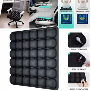 Travel Office Car Wheelchair Seat Cushion 3D Air Cell Inflatable Seat Cushion - Picture 1 of 23