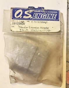 OS ENGINE SILENCER EXTENSION ADAPTOR FOR E-5020 (120AX) - Picture 1 of 2