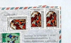 MADAGASCAR Air Mail Cover *Andravoahangy* MISSIONARY Football MIVA 1992 CM63 - Picture 1 of 5