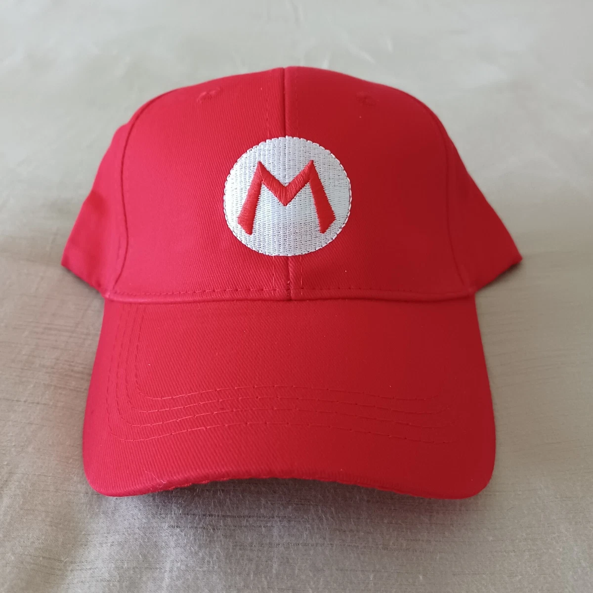Mario Inspired Custom Embroidered Hat – Super Mario Gamer Cap With Power-ups & Villains – Retro Gaming Snapback For Nintendo Fans