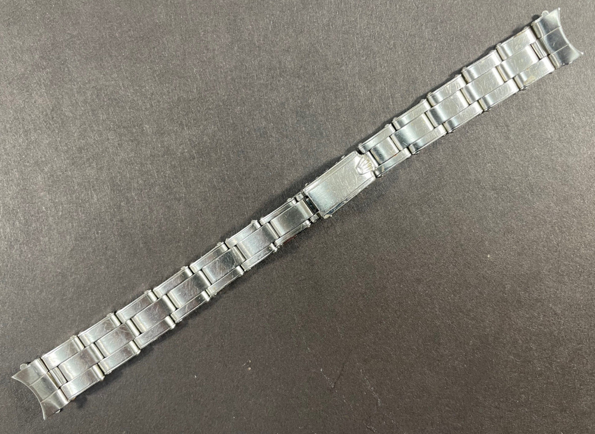 ロレックス 純正ベルト13㎜ 7204 Authentic Rolex 7204 Oyster Steel 13 mm Bracelet For 6517