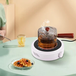 700W Portable Mini Electric Stove Hot Plate Adjustable For Boiling Tea Coffee - Picture 1 of 9