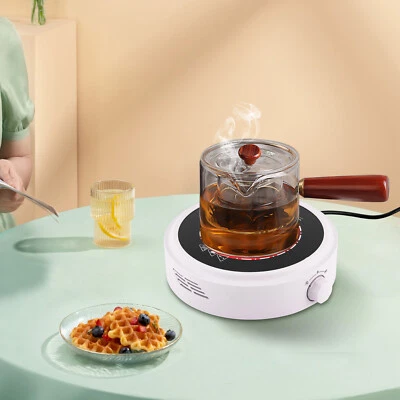700W Portable Mini Electric Stove Hot Plate Adjustable For Boiling Tea Coffee - Image 1 of 4