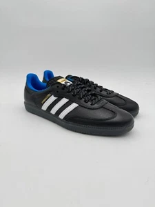 Size 11 - Gino Iannucci x adidas Samba ADV RYR Black Blue Bird - Picture 1 of 8