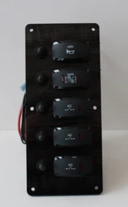 New Rocker Switch Panel BH Electronics Car Boat ATV Truck Qwest Tahoe Avalon - Foto 1 di 6