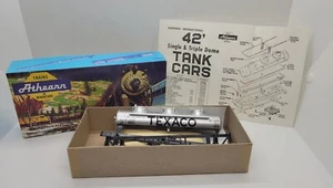 Vintage Athearn Texaco 3 Dome Tank Train Car 1501 unmontierter Bausatz - Bild 1 von 3