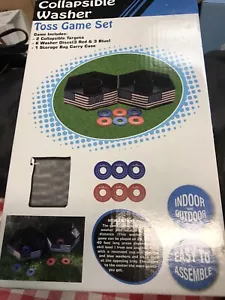 **NEU** zusammenklappbares Waschmaschine Werfen Spiel Set - Bild 1 von 2
