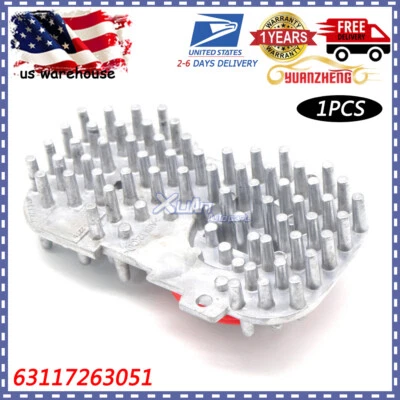 Novo módulo de LED luz de circulação diurna 63117263051 para BMW 3 4 6 Series X3 X5 X6  - Imagem 1 de 4