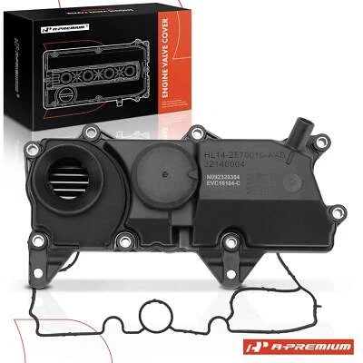 A-Premium Engine Valve Cover w/ Gasket for Volvo V60 2017-2023 XC90 2016-2022 - Image 1 of 4