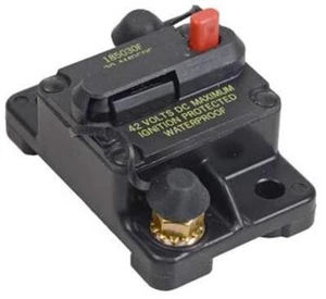 NEW COOPER BUSSMAN CIRCUIT BREAKER FITS 0-42VDC 30 AMP MANUAL III CB185-30 - Picture 1 of 2