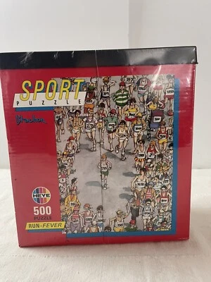 Puzzle deportivo Heye Blachon “Run-Fever” 500 piezas 18x13” 1990 Foto 1 de 4