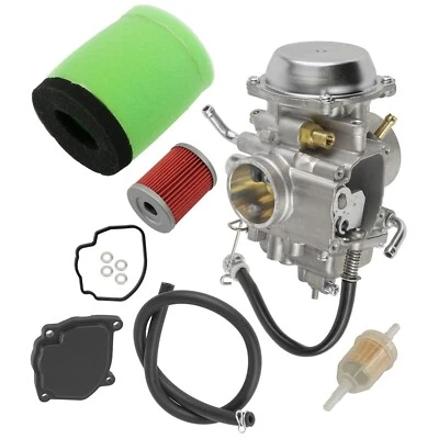 Caltric 13200-19B62 13200-19B63 Carburetor w/Air & Oil Filters For Suzuki — 第 1/4 张图片