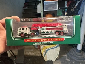 2010 Hess Miniature Fire Truck New Sealed - Picture 1 of 6