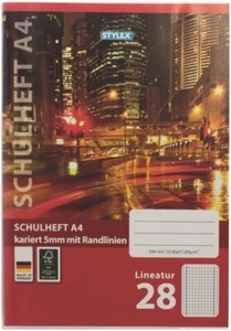 Stylex Heftumschlag DIN A4 klar transparent 1 Stück - Bild 1 von 1