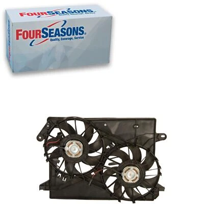 Conjunto de ventilador condensador y radiador doble 4 estaciones para Dodge Charger 2011-2016 Foto 1 de 4