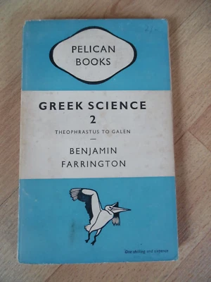 Greek Science 2 - Benjamin Farrington / Pelican Books (1949) - Image 1 of 3
