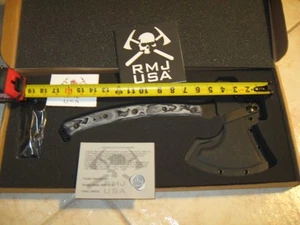 AUTHENTIC BRAND NEW RMJ USA AX AXE BERSERKER 80CrV2 GRAPHITE BLACK URBAN CAMO - Picture 1 of 5