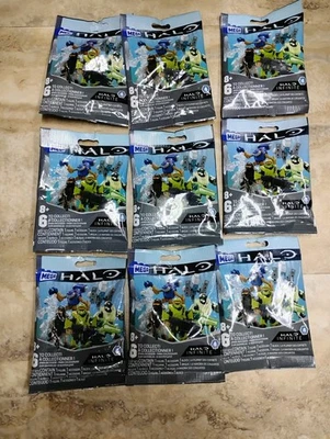 Lote de 9 bolsas ciegas HALO INFINITE Serie 4 MEGA CONSTRUX  Foto 1 de 2