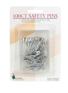 Good Old Values G20238 High Carbon Steel Extra Sharp Hassle Free Safety Pins - Picture 1 of 1