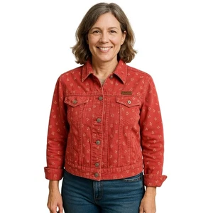 Lauren Ralph Lauren PM Authentic Dry Goods Supply Vintage Denim Jacket - Picture 1 of 10