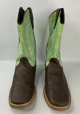 Botas Dbl Barrel Juveniles Talla 6 Marrón/Verde Foto 1 de 4
