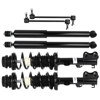 For Nissan Versa Note Front Spring Struts Rear Shock Absorbers Suspension Kit Foto 1 de 4