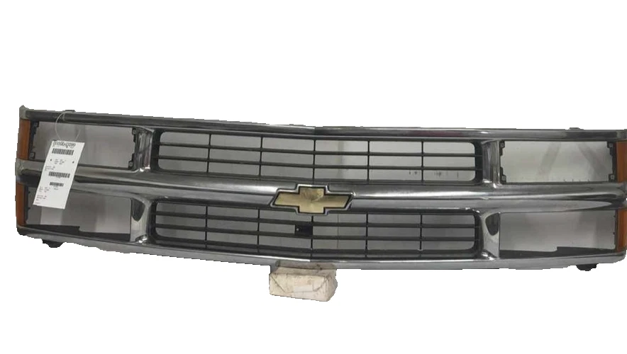 1994-1999 Chevrolet C/K 1500 2500 3500 Pickup Suburban Tahoe Chrome Grille OEM - Image 1 of 4