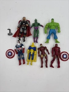 Lot of 7 Avengers 5" Action Figueres - Picture 1 of 16