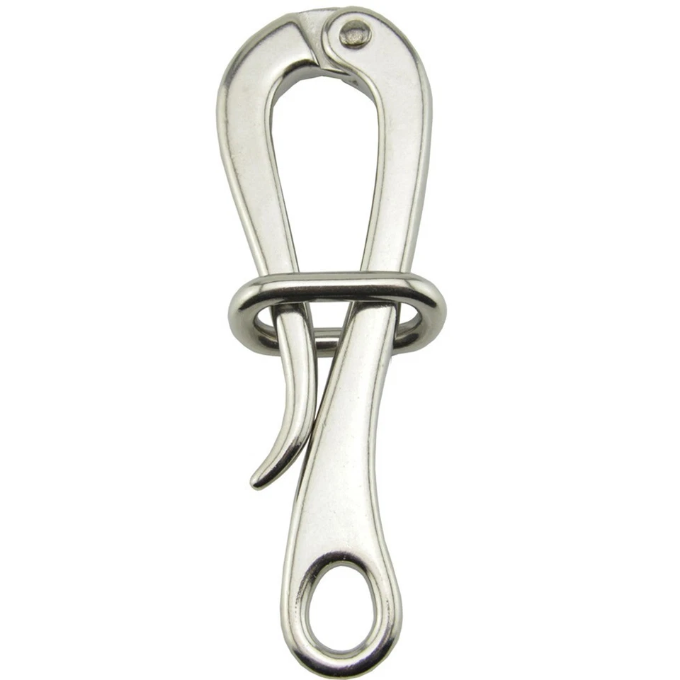 Teil Pelikanhaken Mit Glied Schnellspanner Schwerlast 147 Mm Ausrüstung - Bild 1 von 4